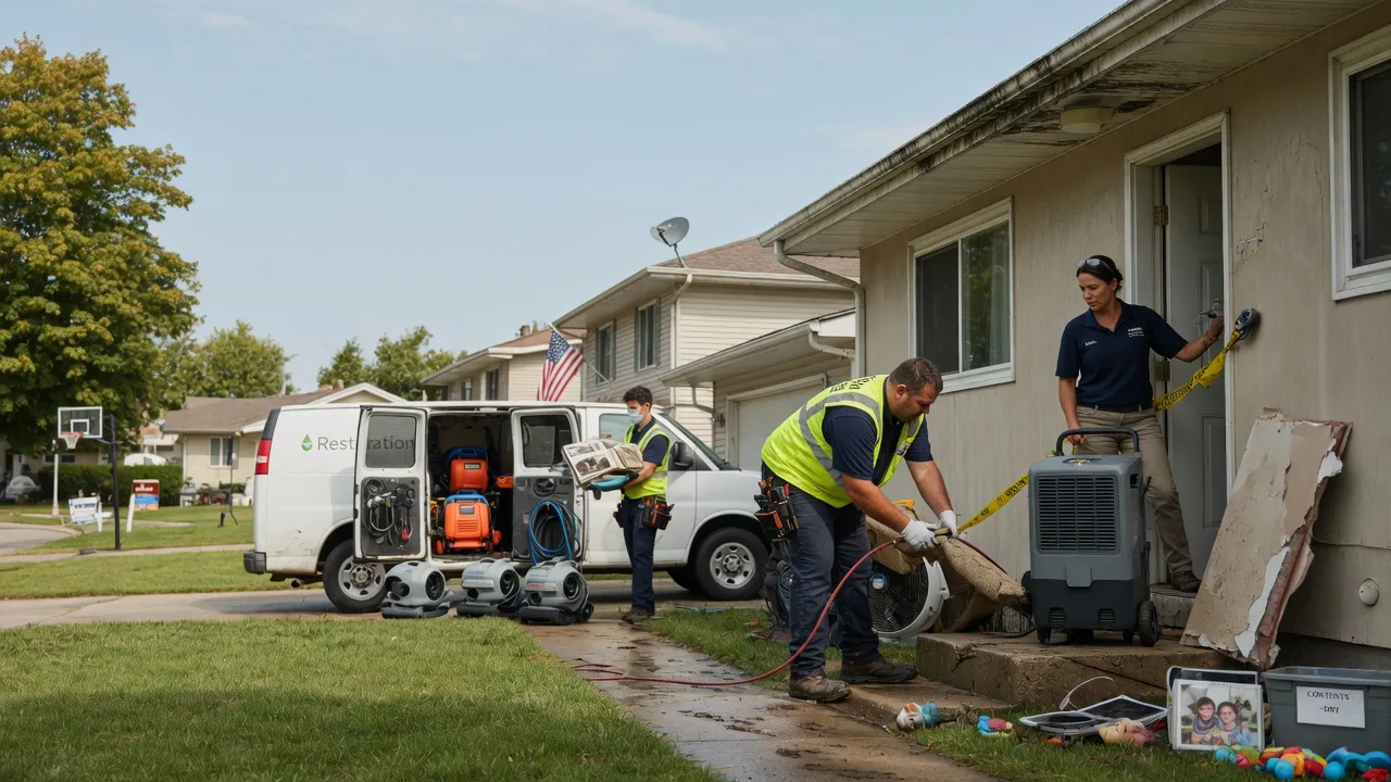 Water Damage Restoration in Hampton, IA near me